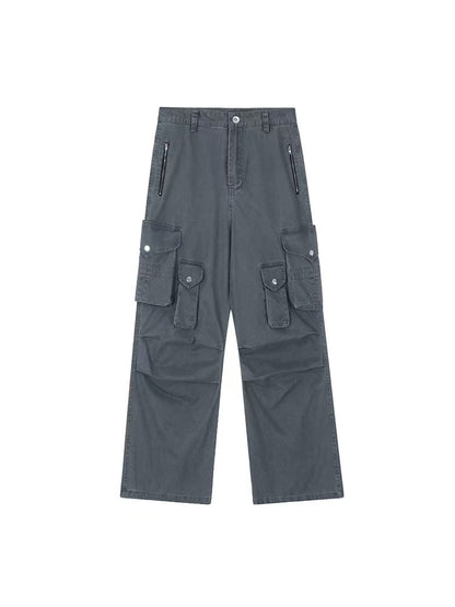 ACHOCK Street Washed Distressed Jeans