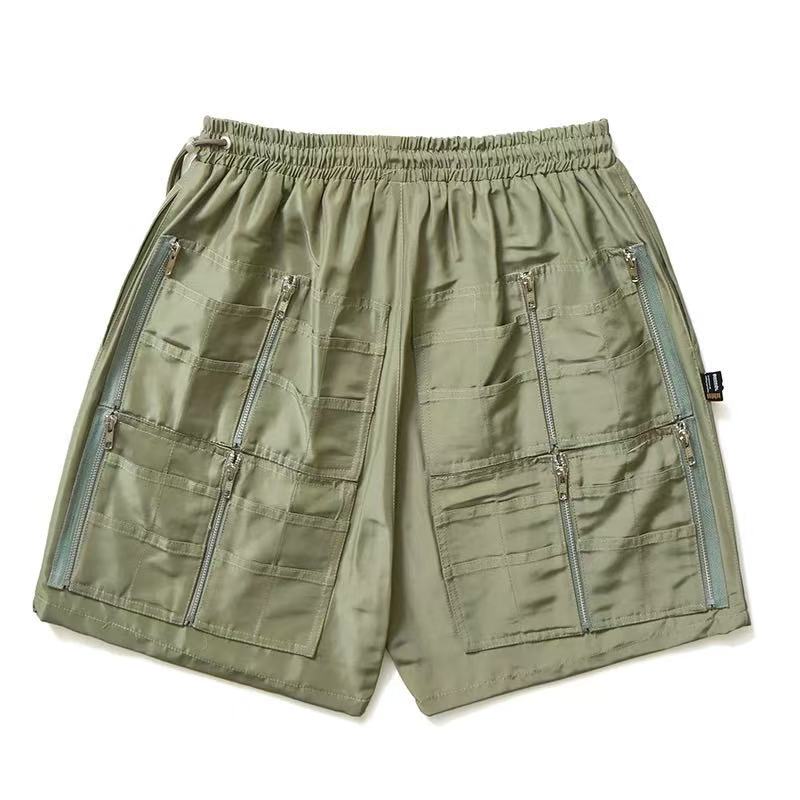 REMEDY Reversible Multi-pocket Zipper Cargo Shorts