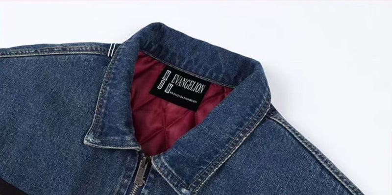 MEDMxEVA Lilith Embroidered Denim Jacket