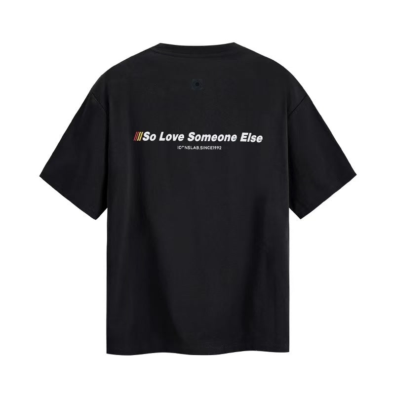 ICONSLAB Three Color Gradient logo T-shirts