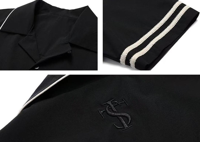 STK Vintage Piped Cuban Collar Shirt