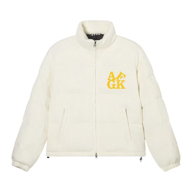 AFGK Letter LOGO Embroidered Jacket