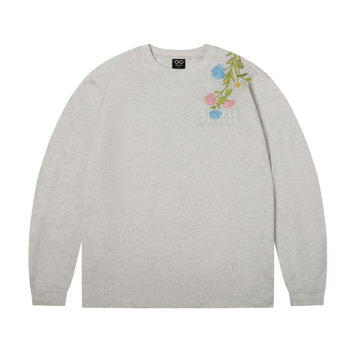 BIPOLAR Flowery Branches Long-sleeved Sweatshirt