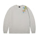 BIPOLAR Flowery Branches Long-sleeved Sweatshirt