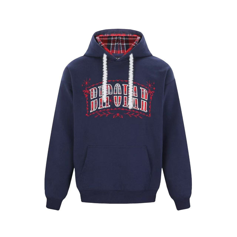 BIPOLAR Plaid Star Hoodie