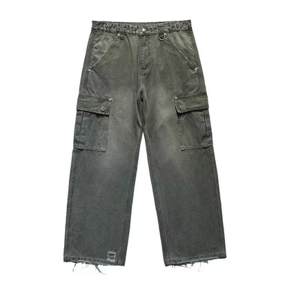 REMEDY Retro Straight-leg Loose Pants