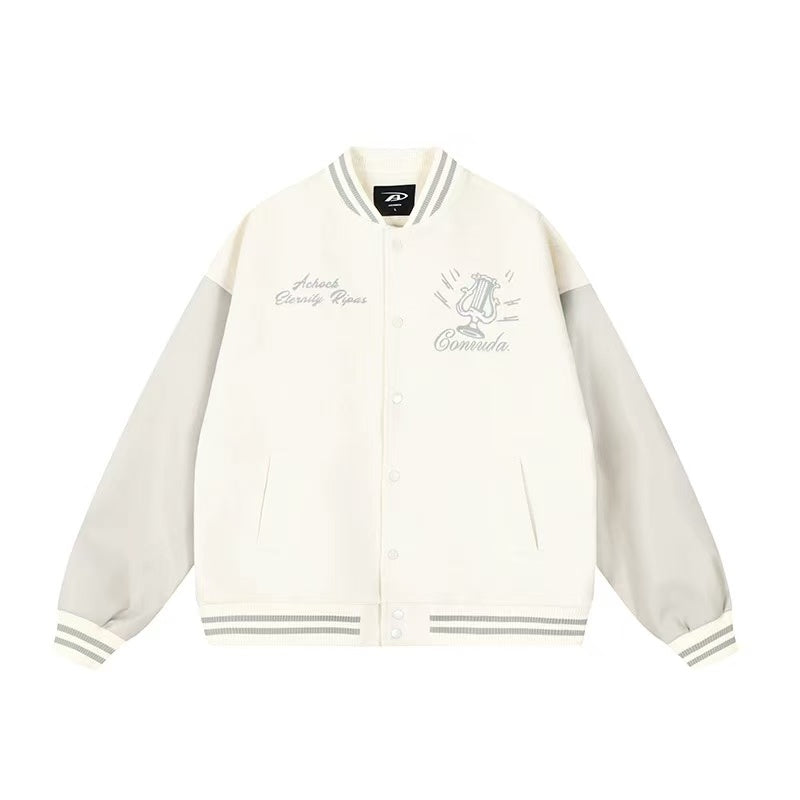 ACHOCK Logo Embroidered Bomber Jacket