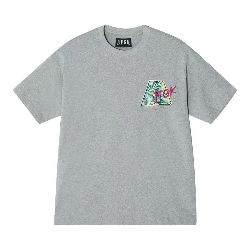 AFGK Parody MTV Embroidered Short sleeves T-shirt