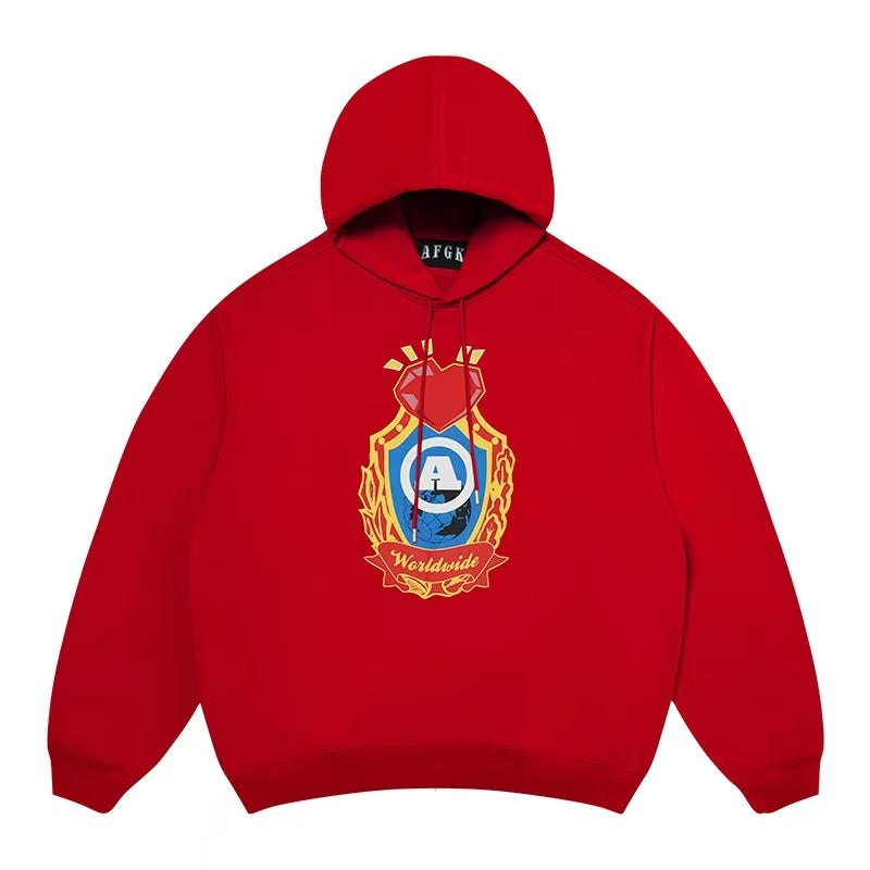 AFGK Cities slogan Foam Hoodie