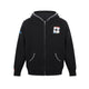 BIPOLAR Four-pointed Star Knitted Cardigan Zipper Sweater