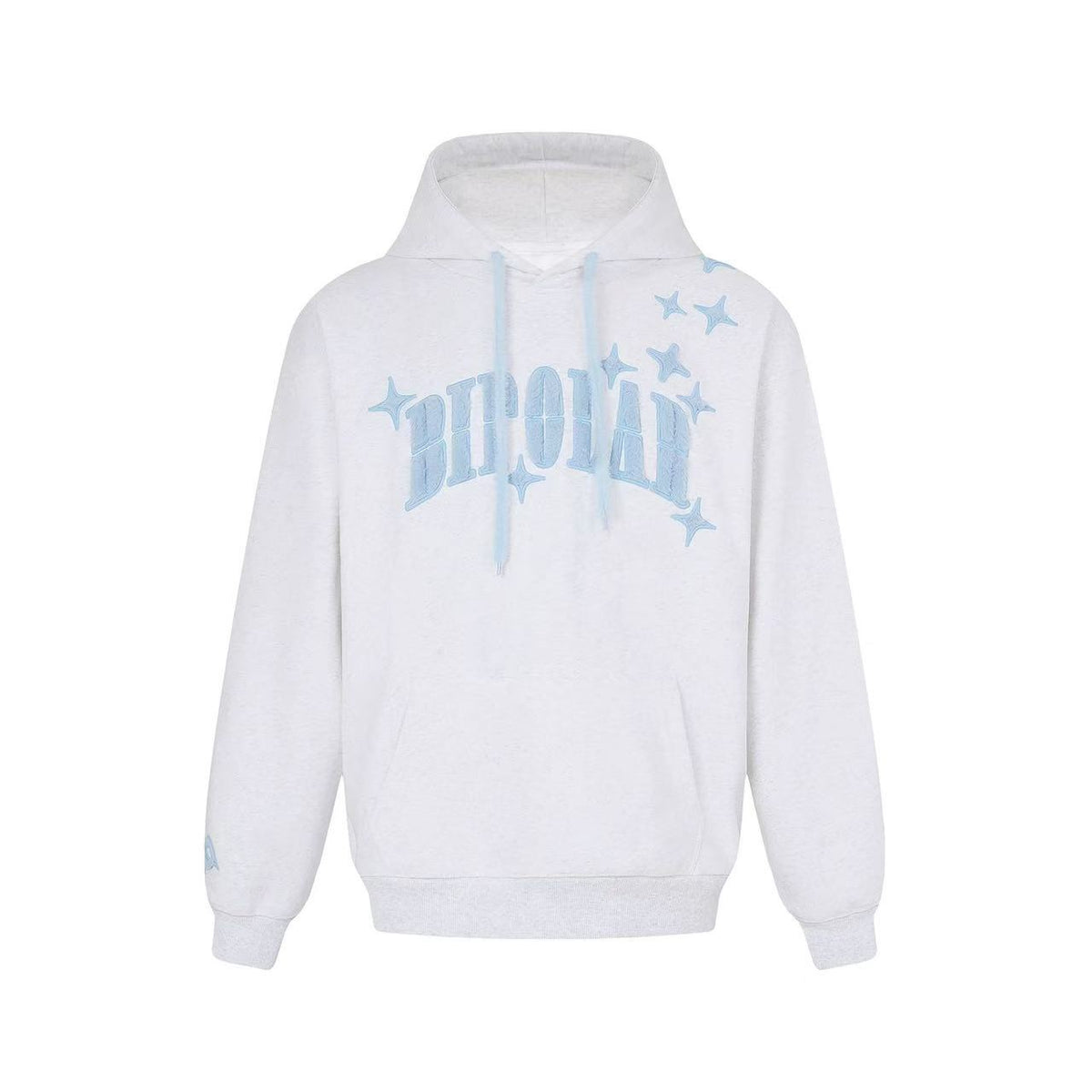 BIPOLAR Rabbit Mink Velvet Hyphenated Patch Hoodie