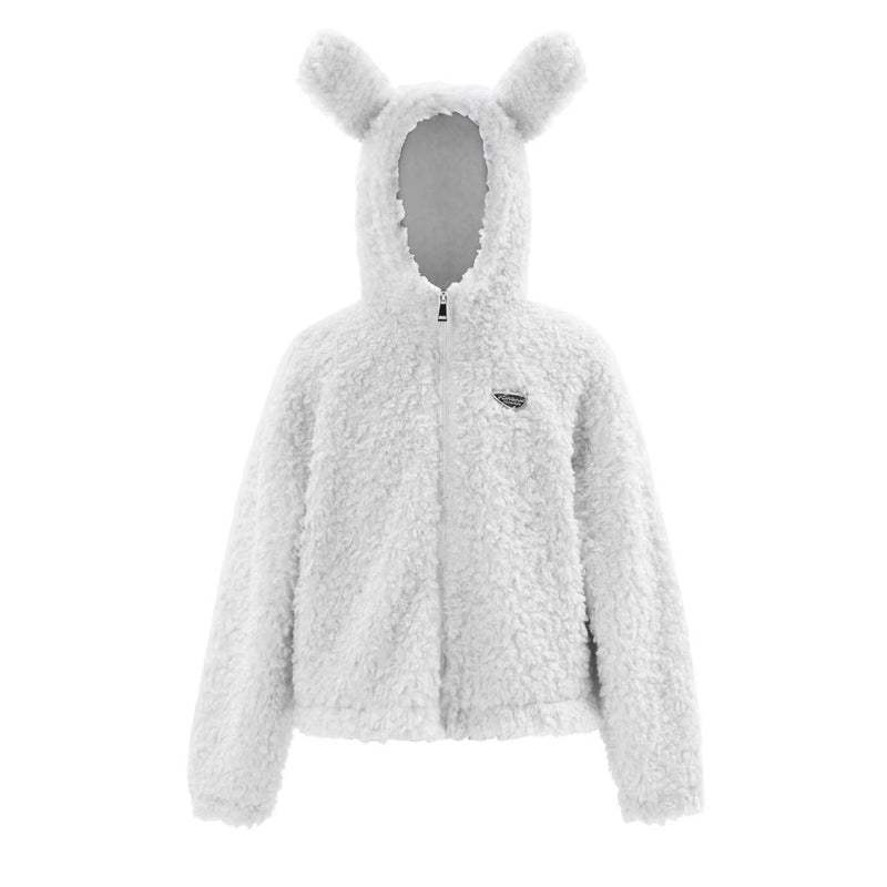 FDR Rabbit Ear Plush Hooded Jacket