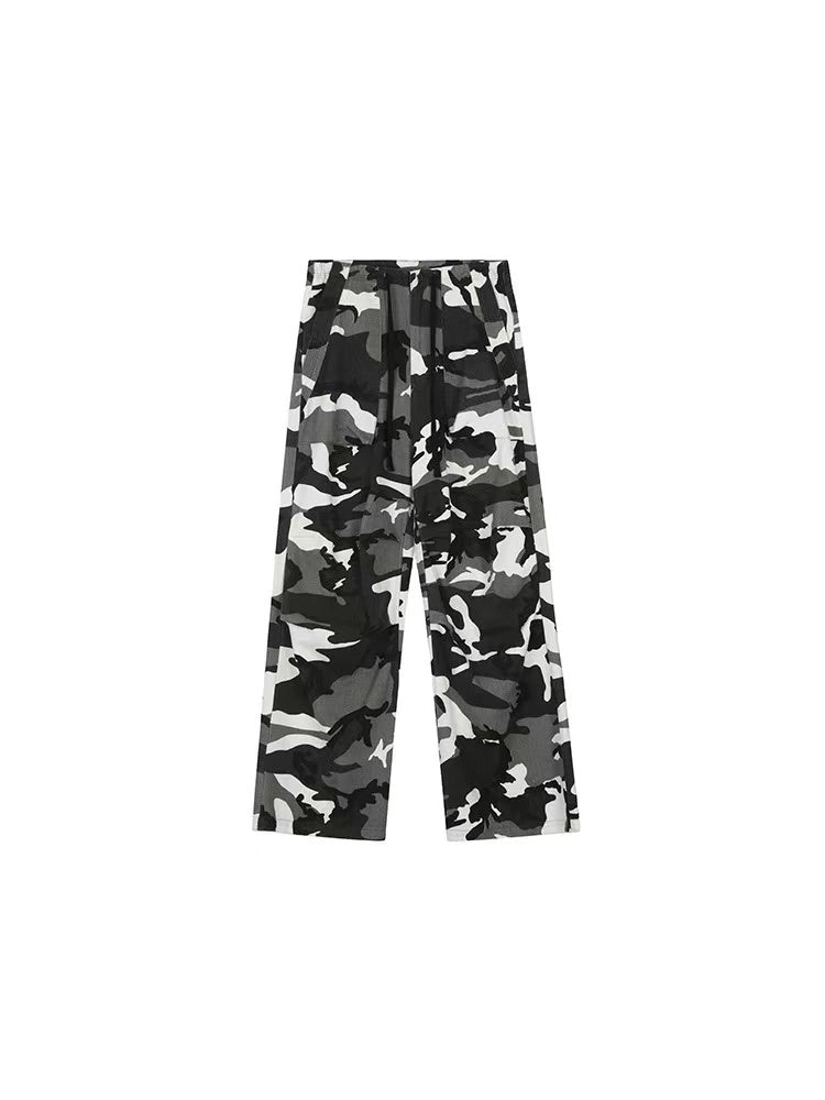 ACHOCK High Street Camouflage Drawstring Trousers