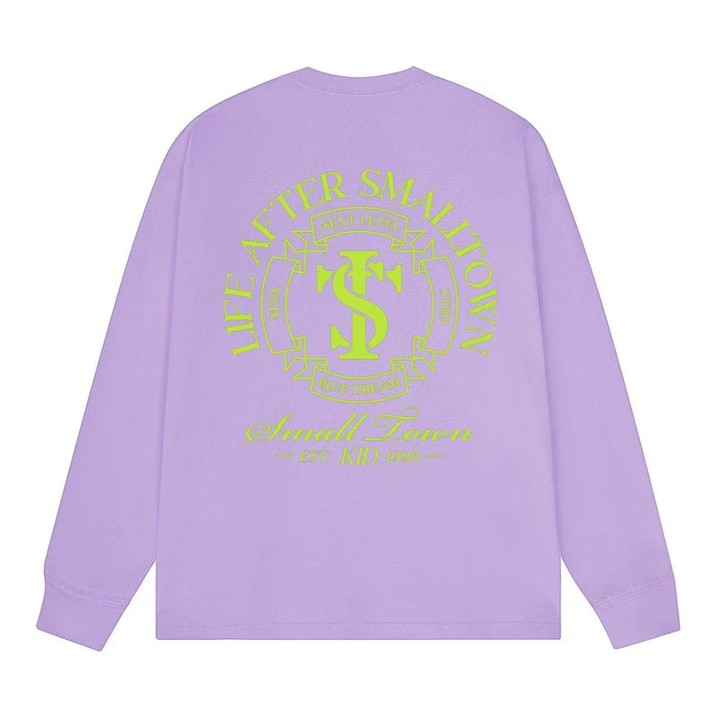 STK Vintage Logo Design Long-Sleeve T-Shirt
