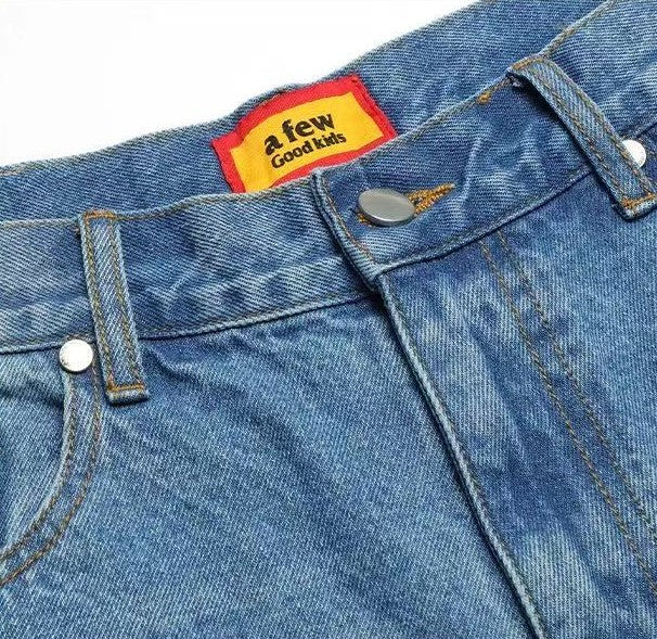 AFGK Three Angels Denim Shorts