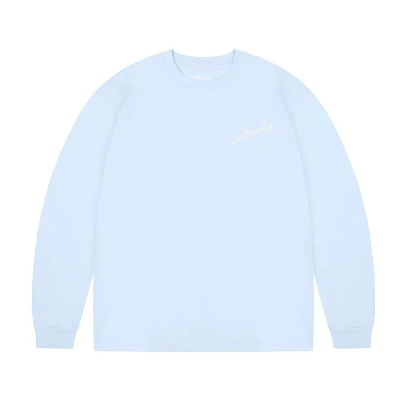 BIPOLAR Handwritten LOGO Long-sleeved T-shirt