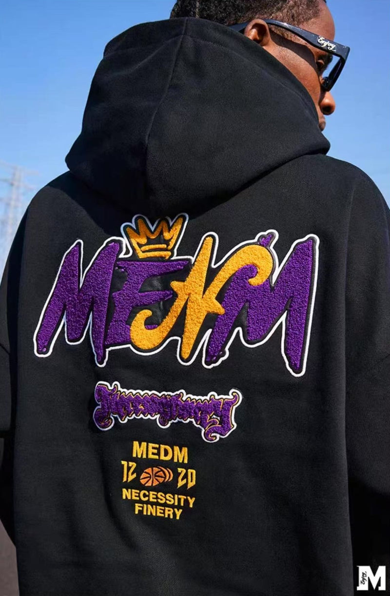 MEDMxNecessityFinery Joint Series Retro Hoodie