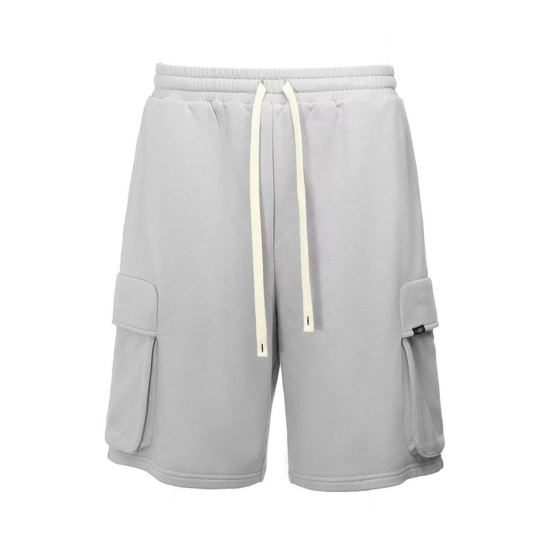 STK  Pocket Embroidered Knit Shorts