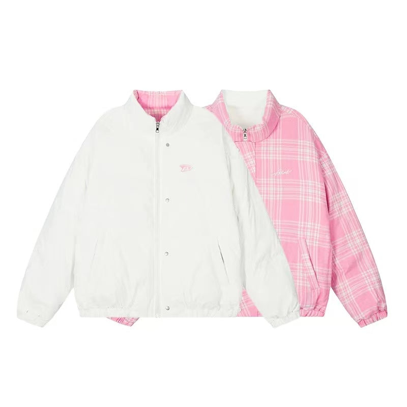 ACHOCK Simple Reversible Down Jacket
