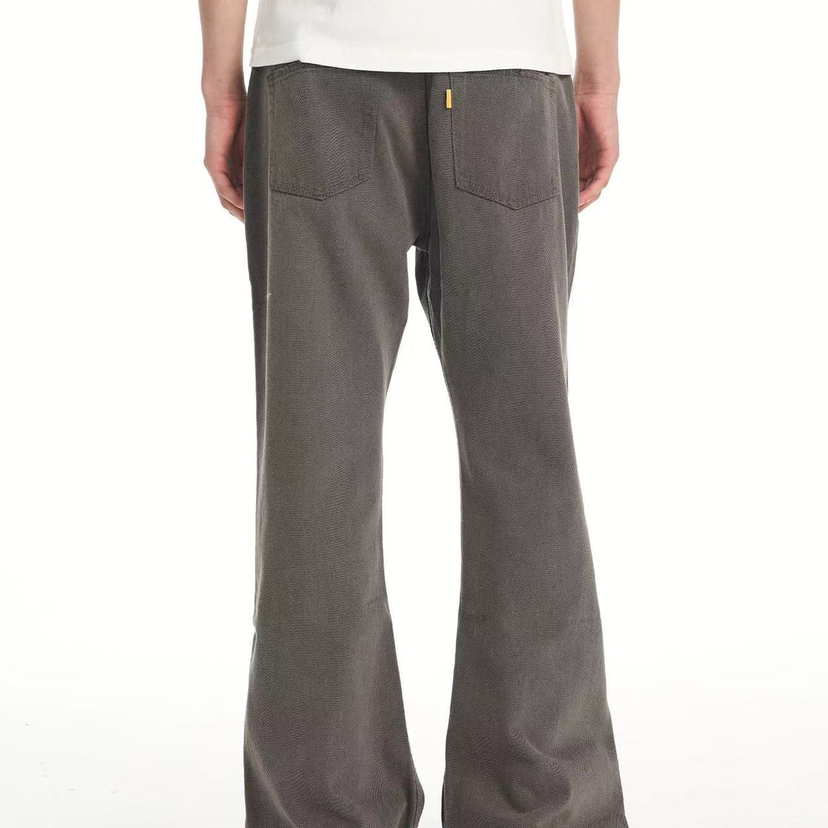 BIPOLAR Mild Retro Washed Distressed Cleanfir Straight Jeans