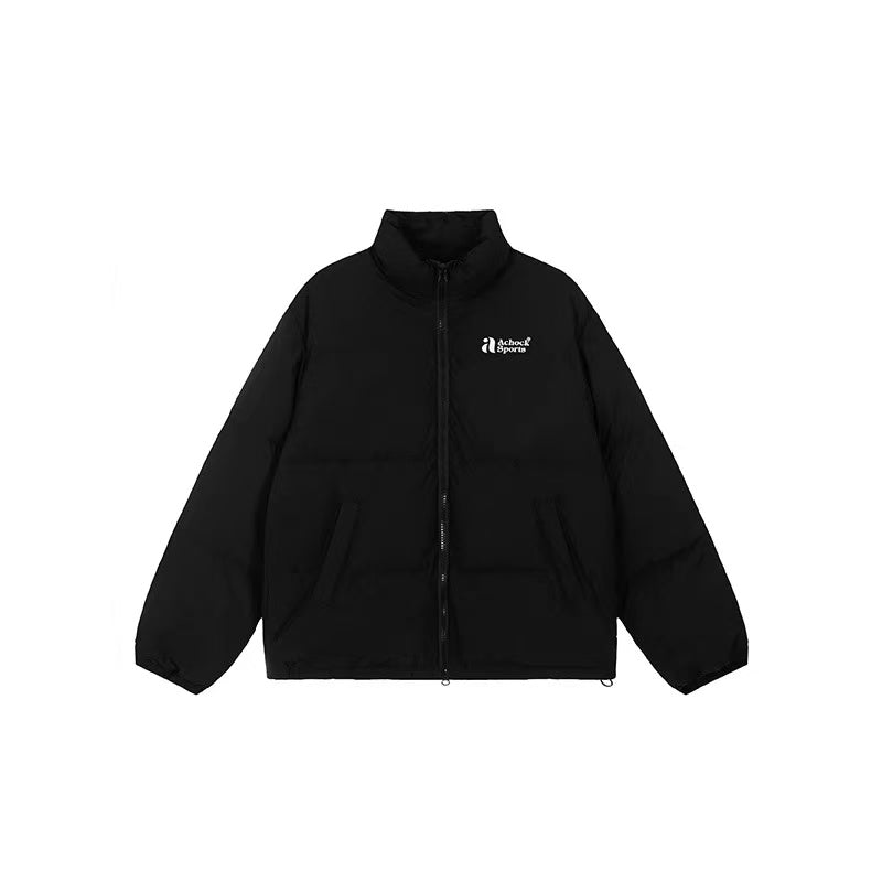 ACHOCK Sports Velvet Stand Collar Down Jacket