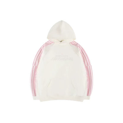 ATRY Printed Contrast Web Hoodie