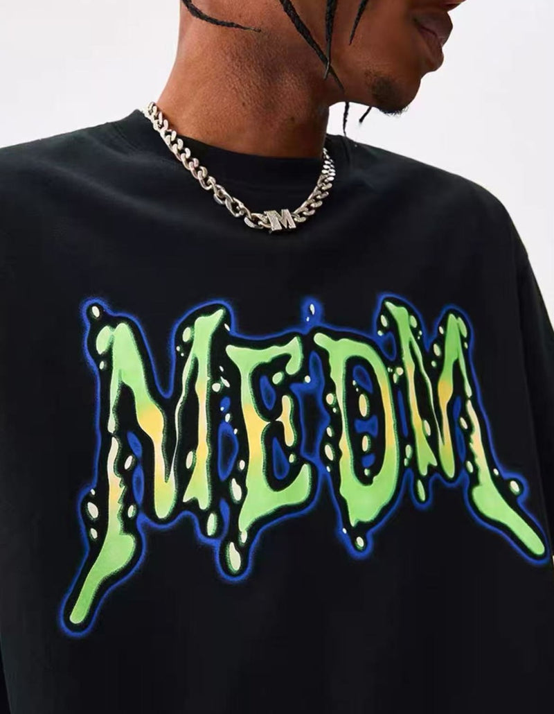 MEDM Drop Letter Short Sleeve T-Shirt