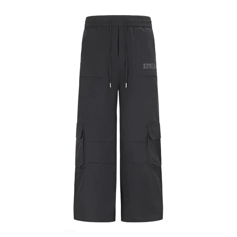 BIPOLAR Pleated Paratrooper Cargo Pants