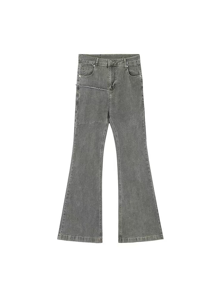 ACHOCK Smoke Gray Bootcut Jeans