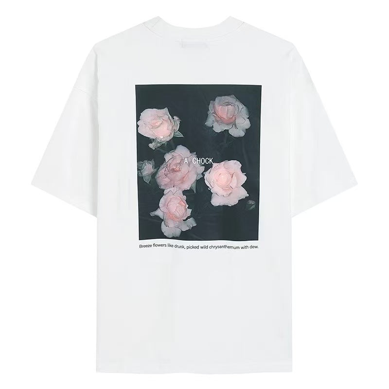 ACHOCK Floral Print T-shirt