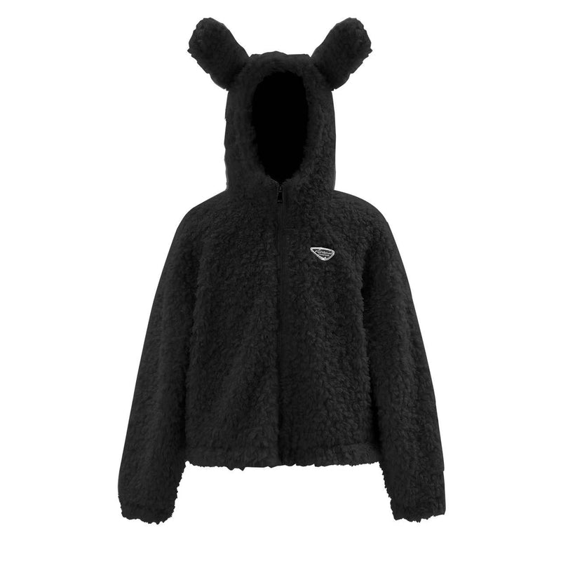 FDR Rabbit Ear Plush Hooded Jacket
