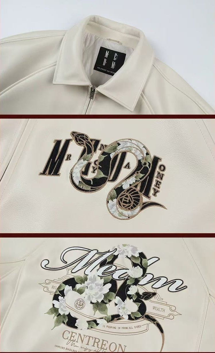 MEDM "Year of the Snake" Leather Jacket