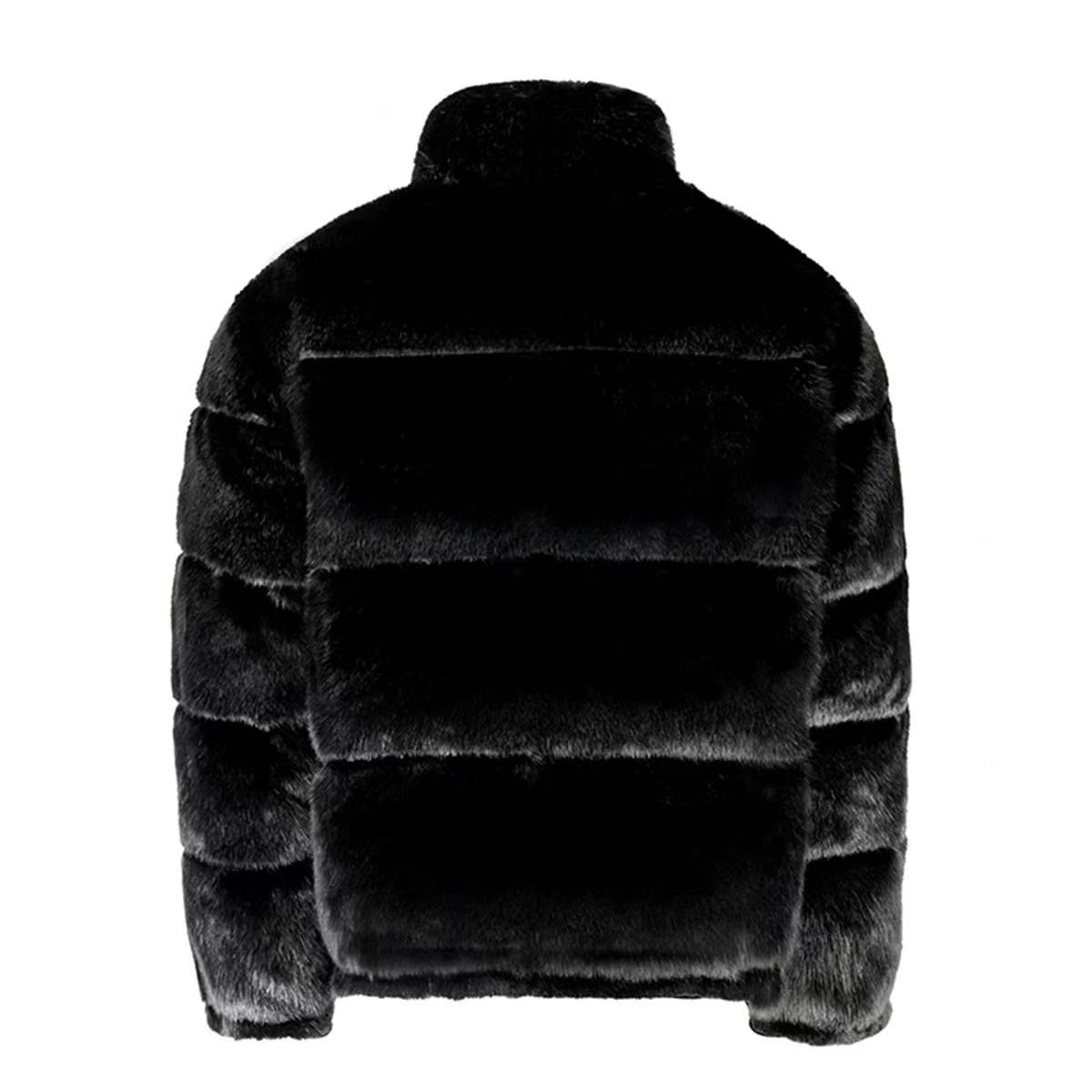 AFGK Black Mink Fur Down Jacket