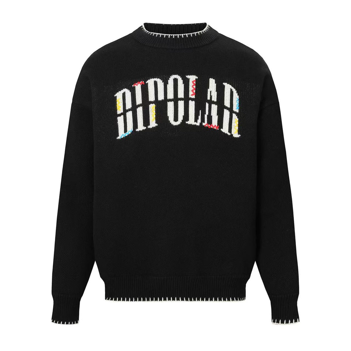 BIPOLAR Disconnected Round Neck Sweater