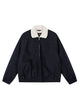 ACHOCK Denim Faux Sherpa Lapel Warm Thicken Jacket