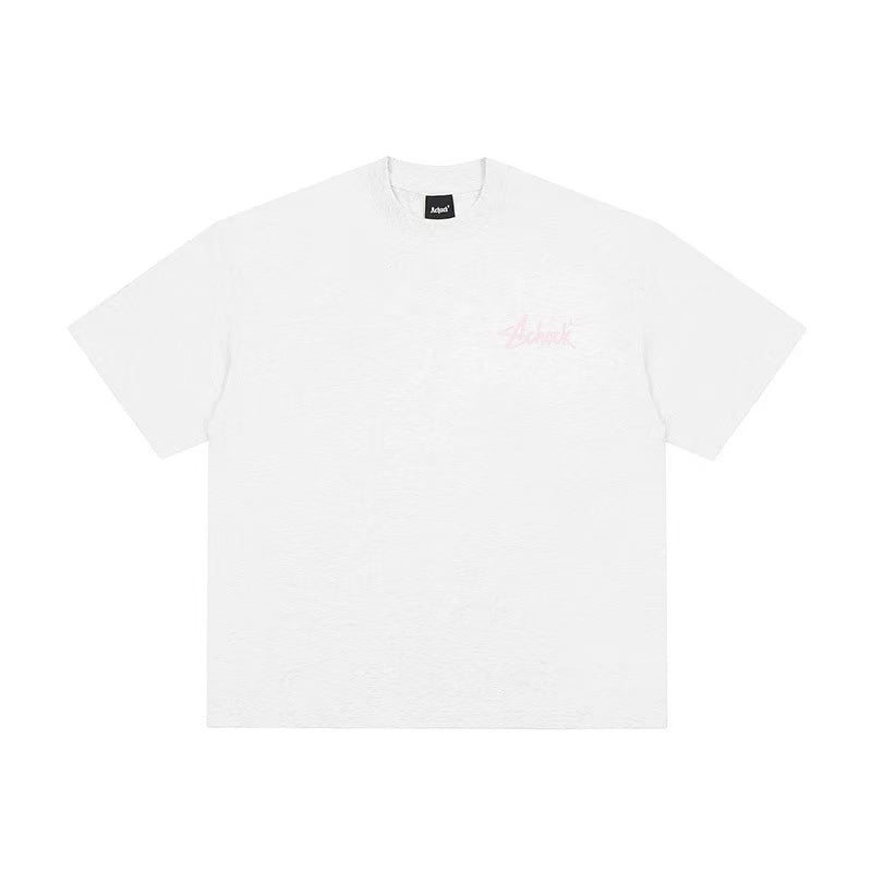 ACHOCK Flower Printed Logo T-shirts