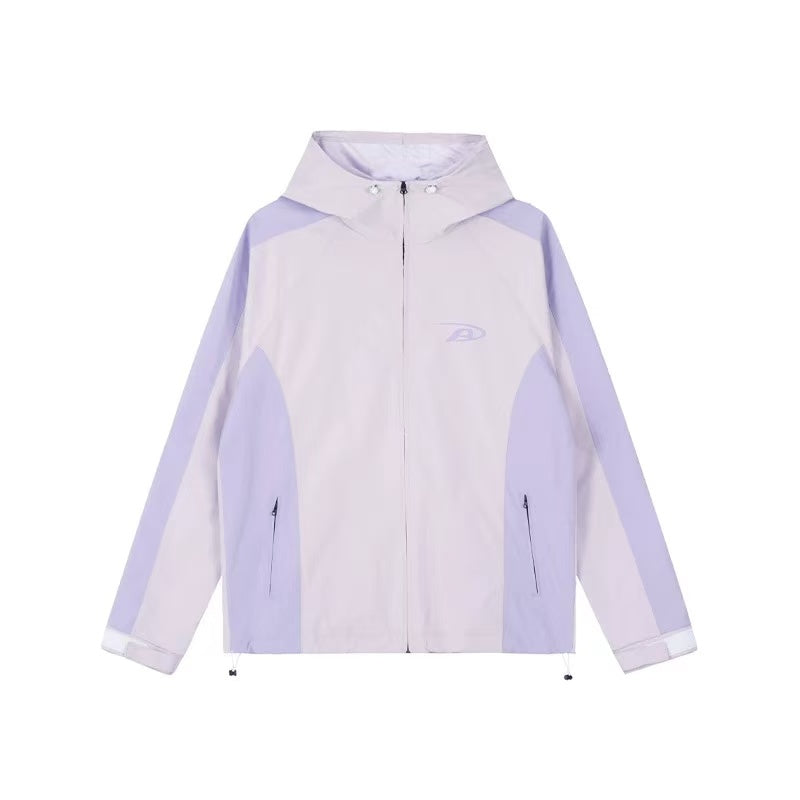 ACHOCK Logo Print Simple Outdoor Jacket