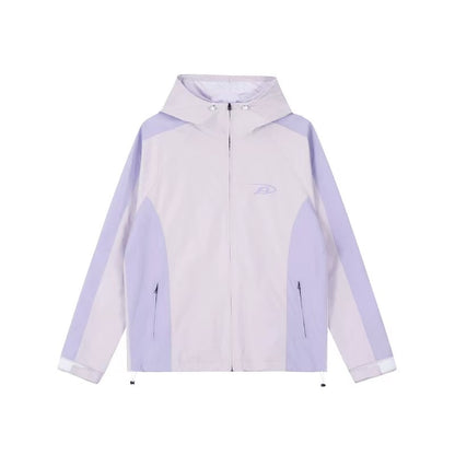 ACHOCK Logo Print Simple Outdoor Jacket