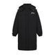 BIPOLAR Flocked Long Knee-length Foldable Duck Down Hooded Jacket