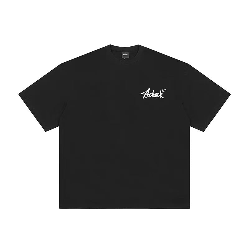 ACHOCK Flower Printed Logo T-shirts