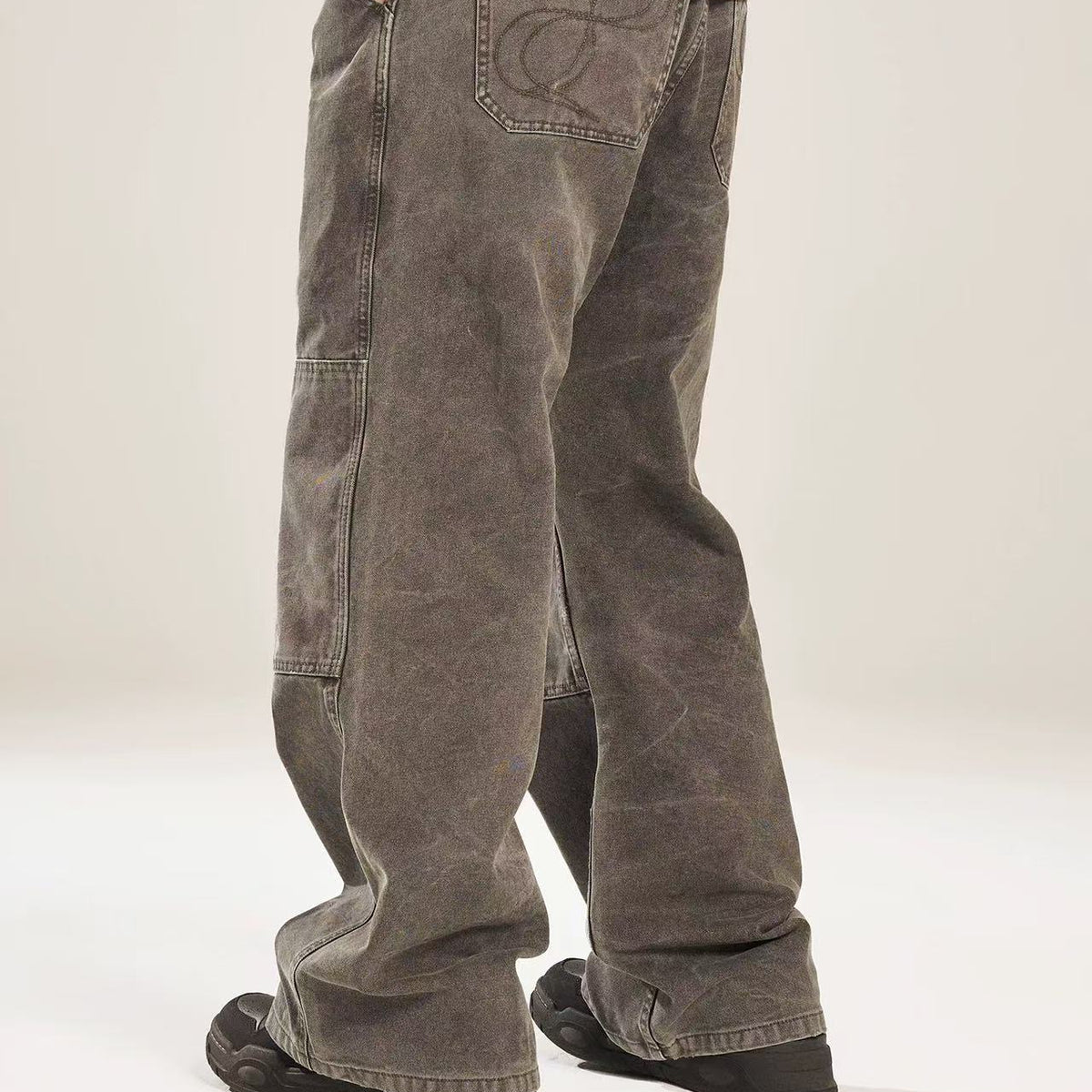 BIPOLAR Water Ripple Overalls Trousers