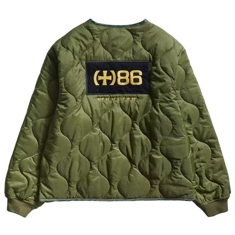 REMEDY Embroidered Cotton Padded Jacket