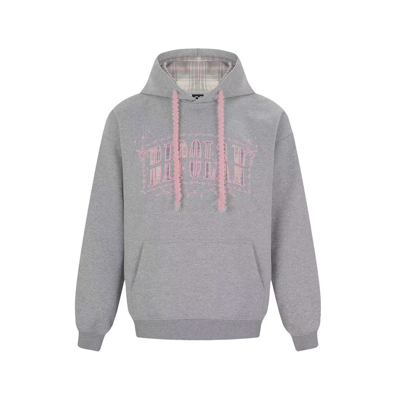 BIPOLAR Plaid Star Hoodie