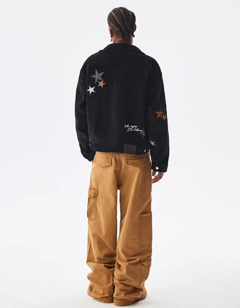 MEDM Star Patch Corduroy Jacket