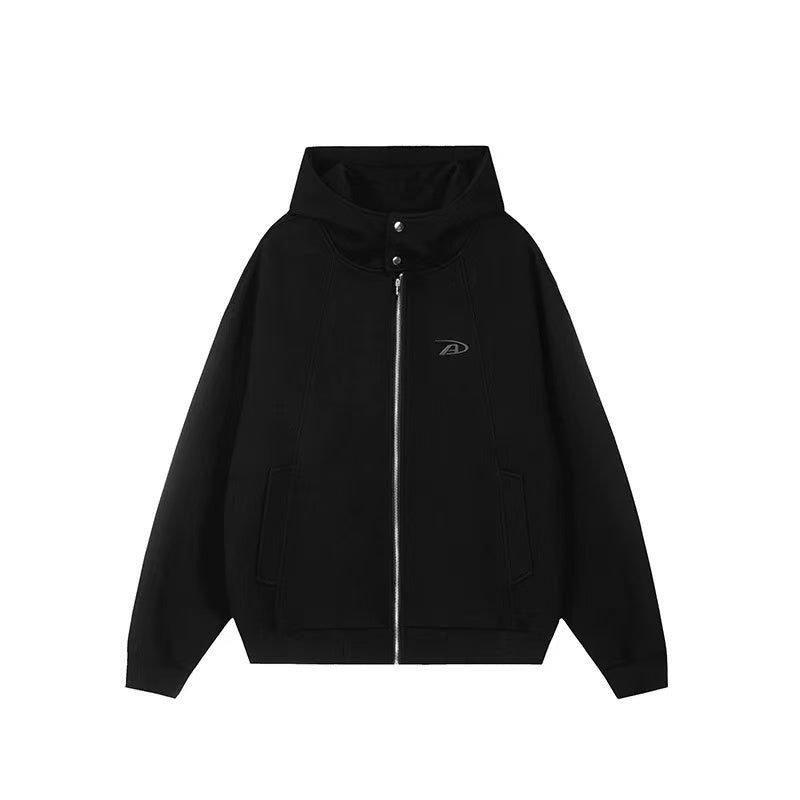 ACHOCK Logo Print Air Layer Hooded Jacket