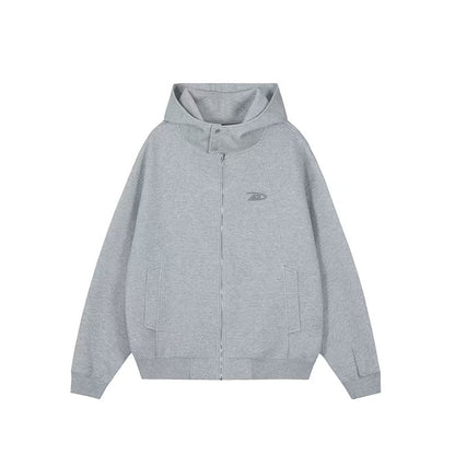 ACHOCK Logo Print Air Layer Hooded Jacket