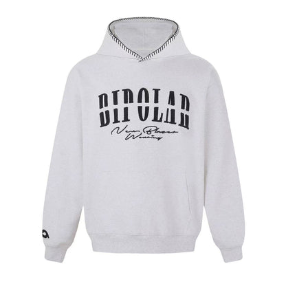 BIPOLAR Chain Embroidered Hoodie