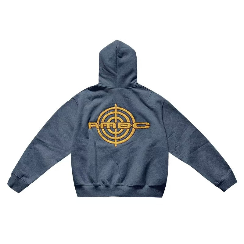 REMEDY Logo Towel Embroidered Hooded Sweatshirt