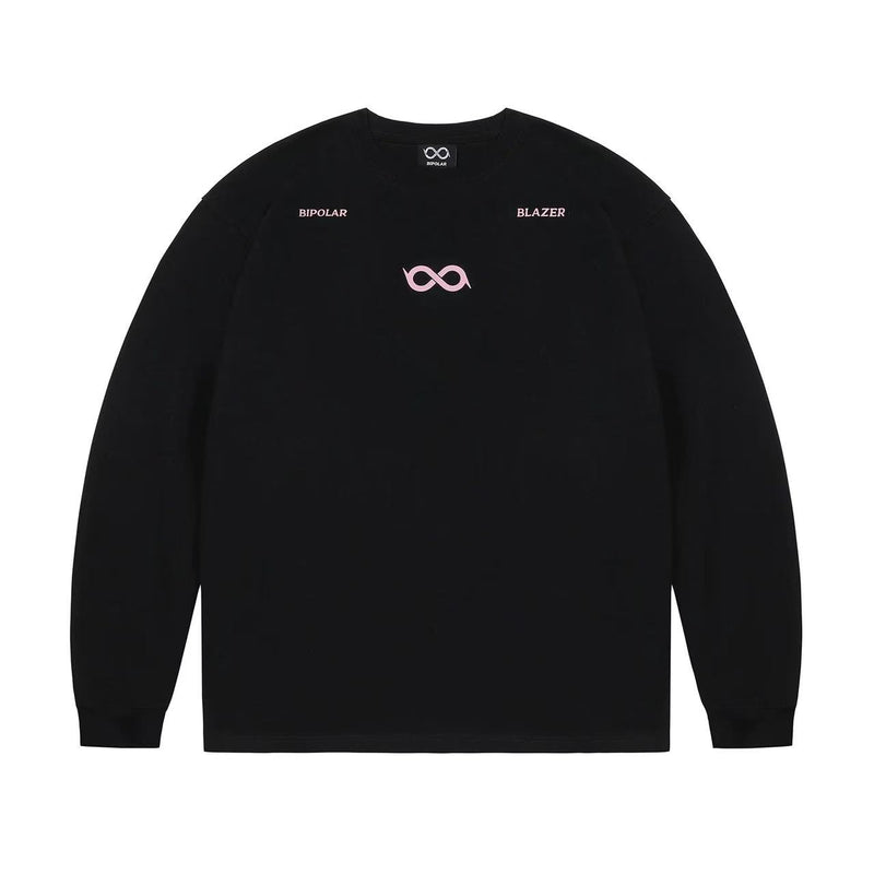 BIPOLAR Offset Long-sleeve T-shirts