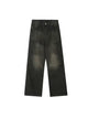 ACHOCK Retro Washed Fried Paratrooper Straight Jeans